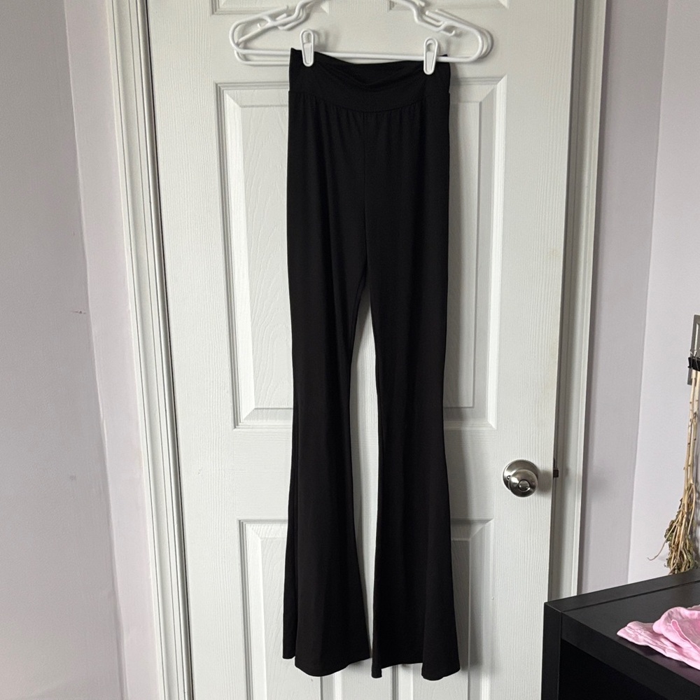 Chic Black Flare Pants for Women
